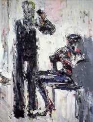 David Bowie and Iman, 1995